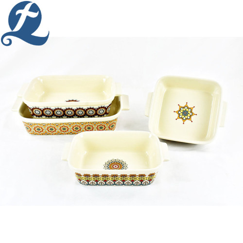 Rectangular Double Ear Baking Pan Set