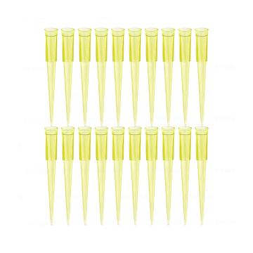 Großhandel Universal Yellow 200ul Pippette Dropper Pipette Tipps für medizinische Labors