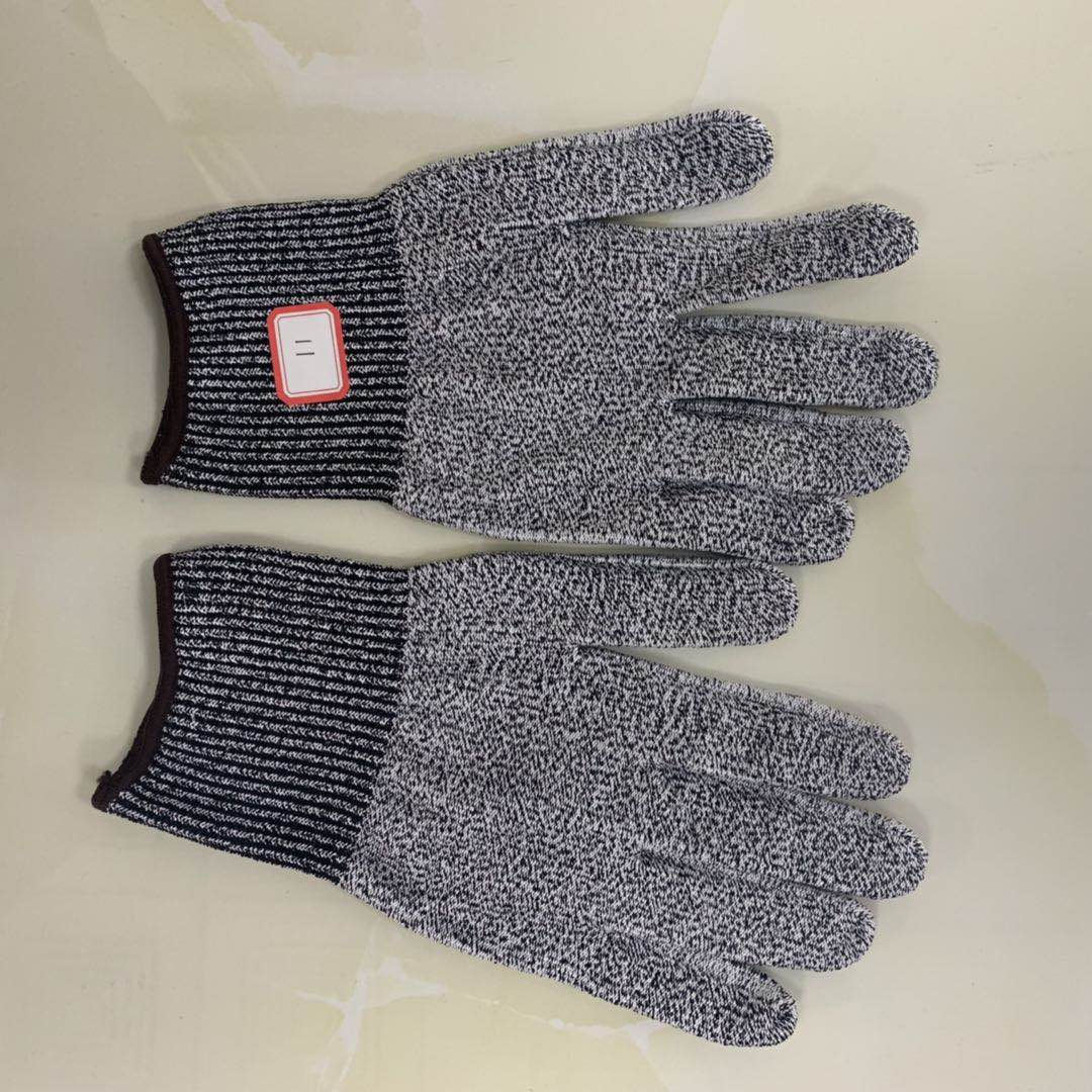 Cut 5 resistant PE/Fiber glass Gloves