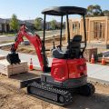 2Ton Red Canopy Mini Excavator CE Standard
