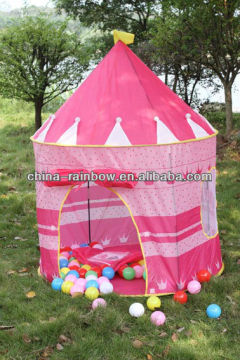 children castle tent