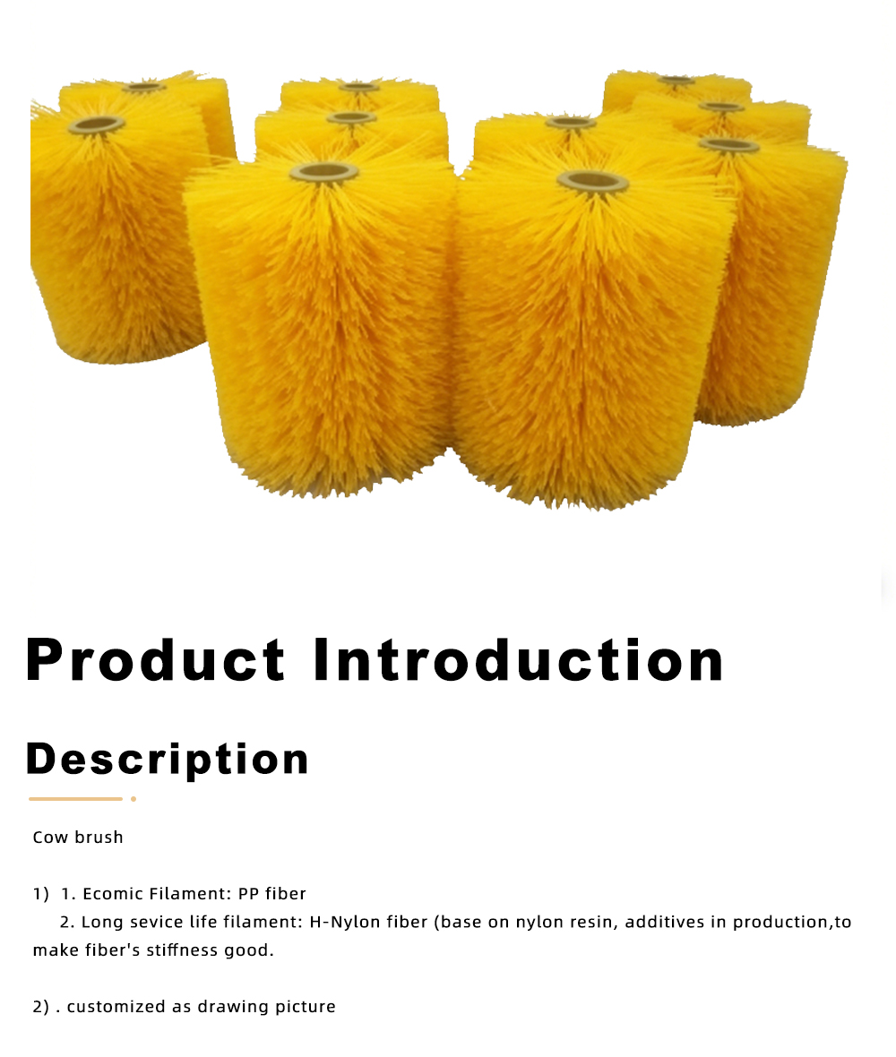 Durable Livestock Swing Cow Grooming Brush x