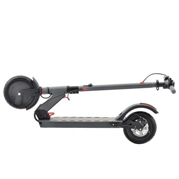 Gray Self-balancing Electric Scooter with 8.5" Wheels