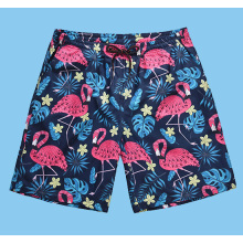 Cool men's beach pants with print