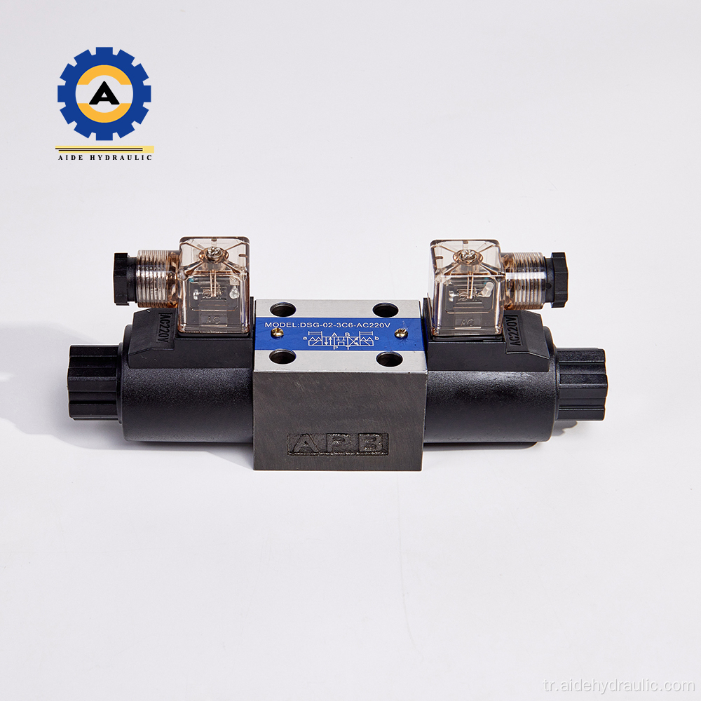 Hidrolik solenoid ters valf