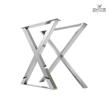 Stainless steel coffee table legs