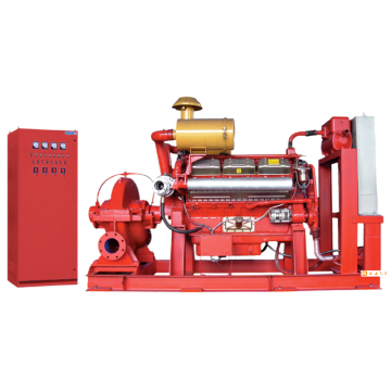 Diesel Electric Fire Fighting Pump System with Large Engine and Split Case Centrifugal Pump