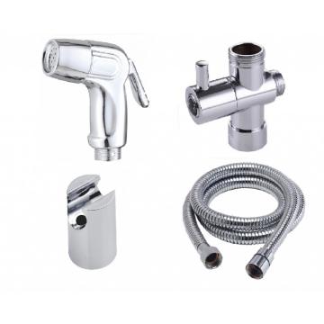 Unique Self-Cleaning Bathroom Hand Bidet Spray Kit with Hose and Hook