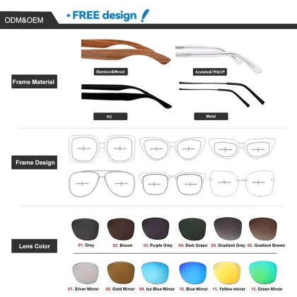 Sunway Eyewear: Premium Quality Titanium Alloy Optical Frames and Invisible Magnetic Polarized Sunglasses for Myopia Correction