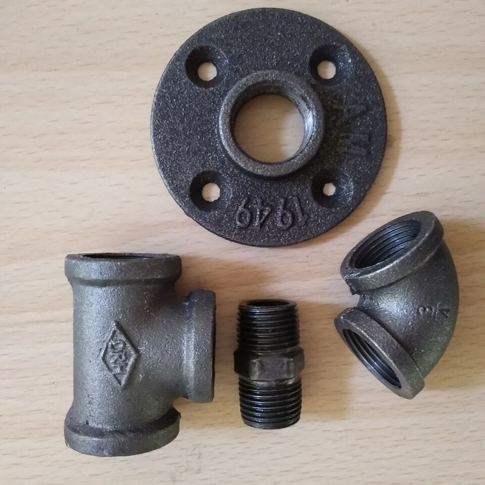 sand blasted pipe and pipe fitting