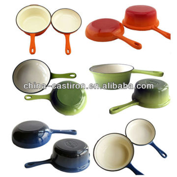 cast iron colorful cookware