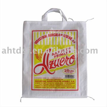 white sugar bag