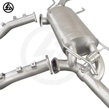 CSZ SS304 Sport Valved Exhaust for Aston Martin Rapide S 6.0L V12 Axleback Catback Muffler