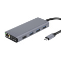 Monitor dual de la estación de acoplamiento USB-C 10-in-1