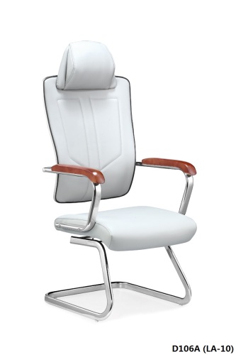 Wood armrest guest chair