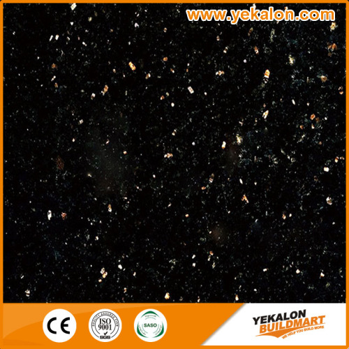 Kitchen Countertops,Vanity Top ,Black Galaxy Granite From China Manufacturer