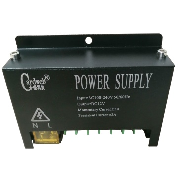 CardWeb CR-D-6 12V DC Switch Power Supply untuk Sistem Kawalan Akses
