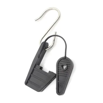 Plastic Aluminium Stainless Steel Cable Fittings Clamp for Flat Fo Drop Cable