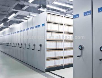 Luoyang Good Quality Powder Coating Mobile Filing Document Shelf