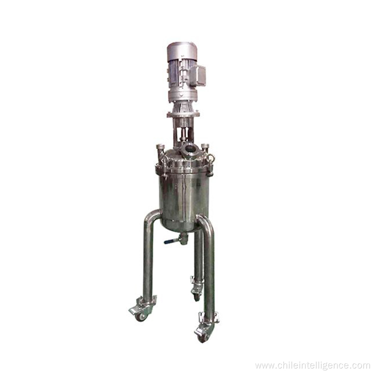 Vacuum paint mixing tank with agitator