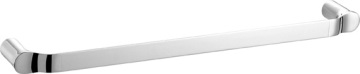 New Arrival Bathroom Wall Cabinet Brass Chrome Single Towel Bar 962 01