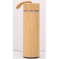 Bouteille d&#39;eau de bambou de 450 ml avec couvercle en bambou