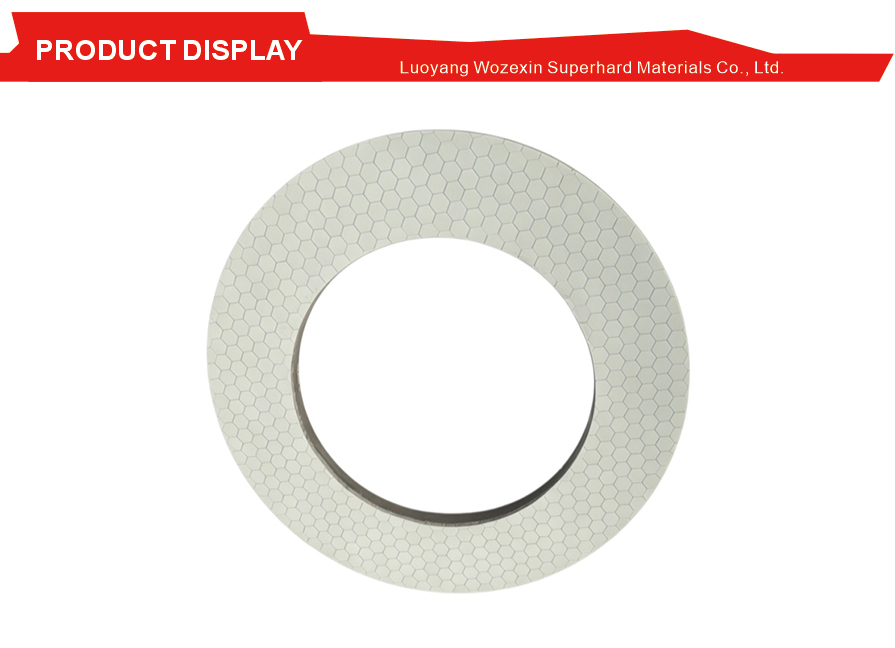 Ceramic resin bond lapping plate