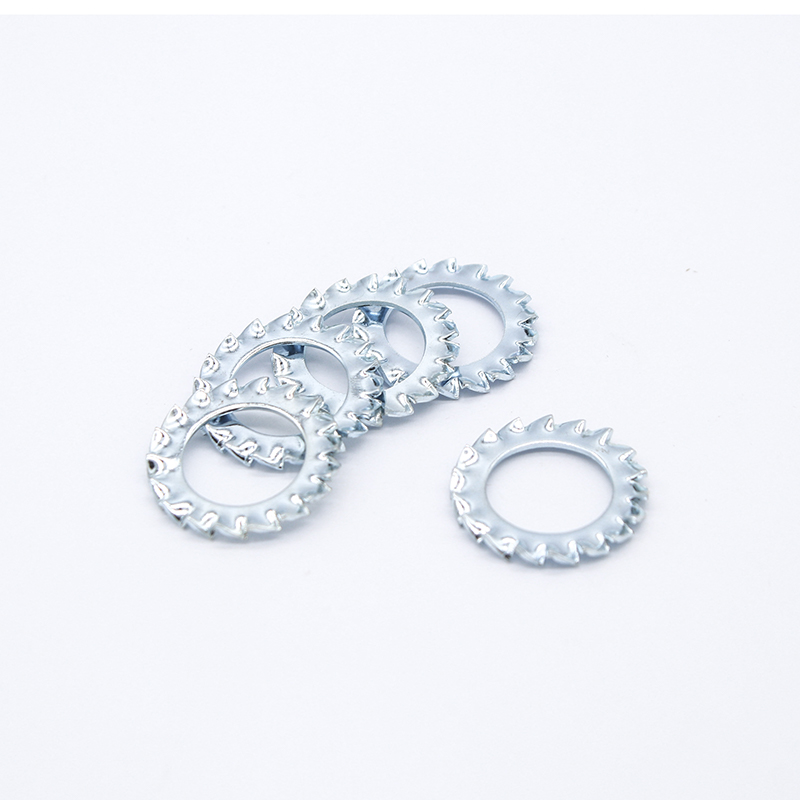 Din6798a ekstèn dan lock washers zinc plake