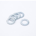 DIN6798A External Tooth Lock Washers Zinc Plated