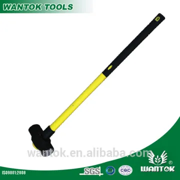 Sledge Hammer with Long Fiberglass Handle