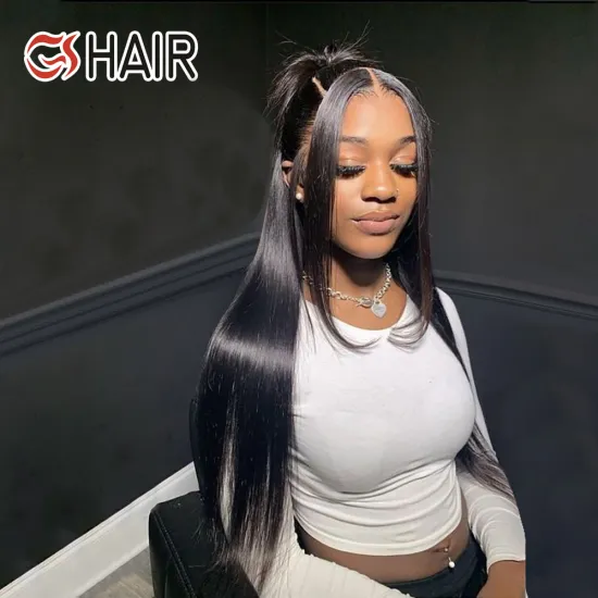 GS Glueless Full Lace Brazilian Unprocessed 100% Human Hair Wig with Frontal - Wholesale Natural Human Hair Wigs