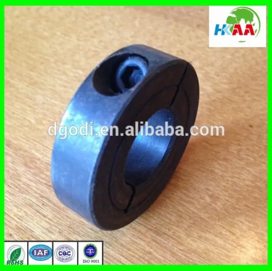 custom stainless steel & aluminum double split clamping shaft locking collars