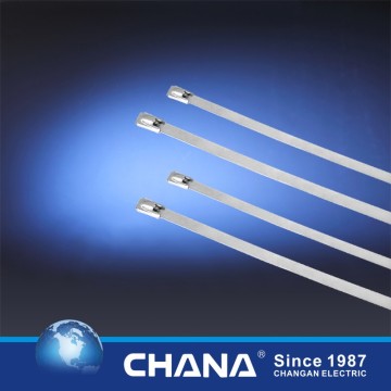Naked Stainless Ball Lock Type Steel Cable Tie
