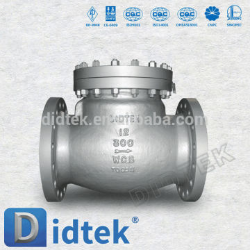 Didtek 30 Years Valve Manufacturer Vacuum full bore check valve