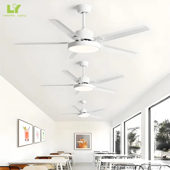 Modern Single LED Ceiling Fan Light, 40W, Outdoor, Plastic, Low Speed, Commercial Use, Burlywood Color
