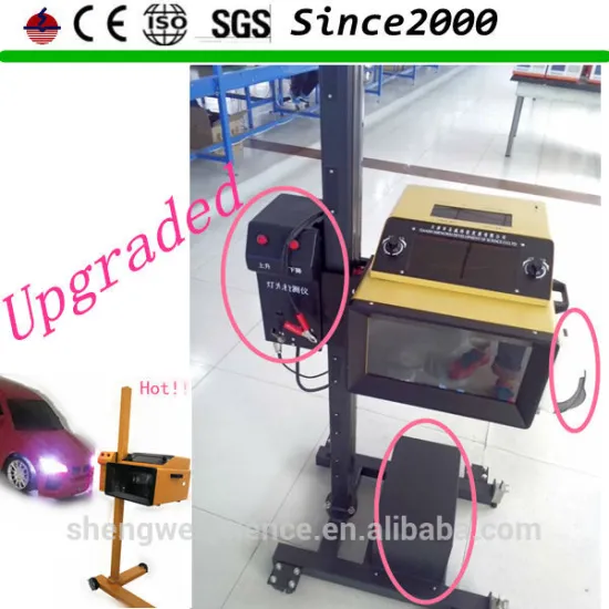 headlight test equipment