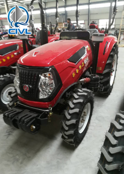 Red Four Wheel Drive 55HP Farm Tractors