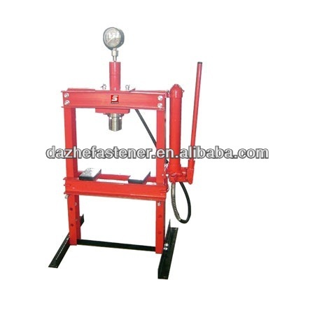 Good quality10Ton Portable type shop press with gauge