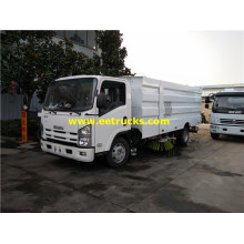 Isuzu 8000L Uwanja wa Ndege Runway Sweeper Malori