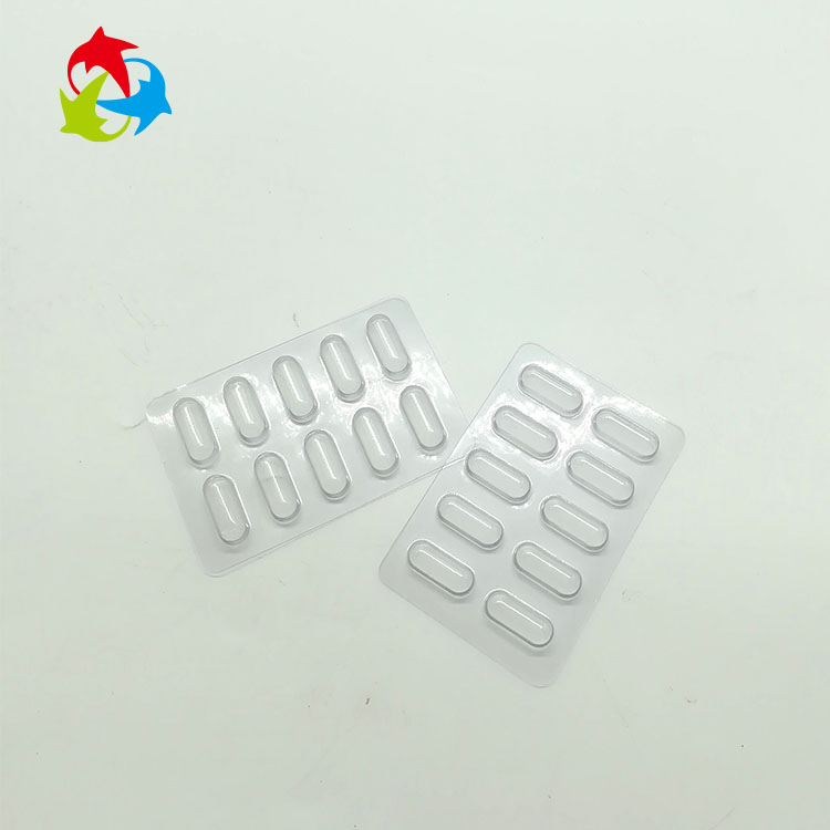 Pharmaceutical Clear Empty Blister Packing for Pill Capsules