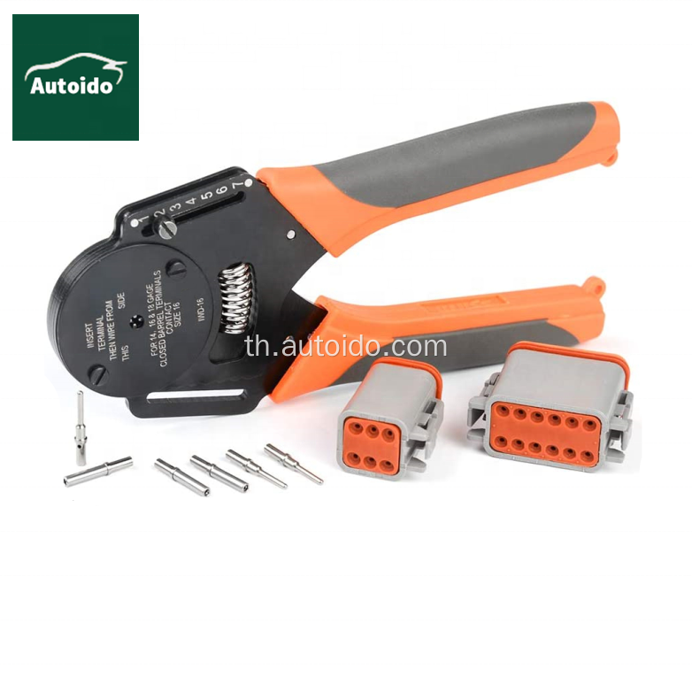 เครื่องมือ 902-499 Eclipse Tools Crimper สำหรับอาคาร Deutsch