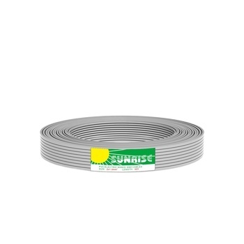 كابل مسطح مزدوج 30 ياردة 2x1.5mm كابل الطاقة الكهربائية الشمسية