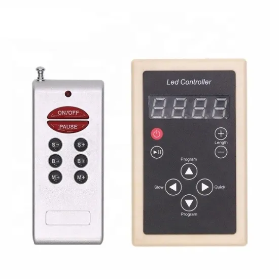 DC 12V RGB LED Controller with 133 Modes: Remote Control for WS2811/1804/1903 IC LED Strips