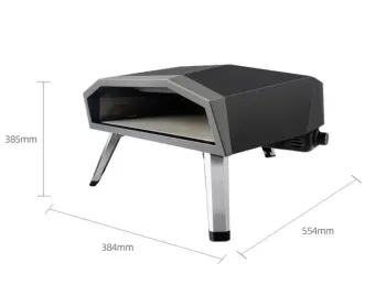 Fashionable Outdoor Camping Stoves 12" Popular Gas Pizza Oven Design Outdoor Garden Pizza Oven