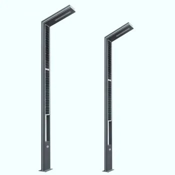 Outdoor LED Lighting Solutions: Aluminum Garden Lamp Poles for Enhanced Landscape Decorations
