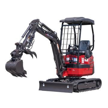 Tê giác Xây dựng Digger Micro Crawler Máy đào giá 2 tấn nhỏ gọn Minidigger Bagger 1,8 tấn với EPA/CE/Euro 5