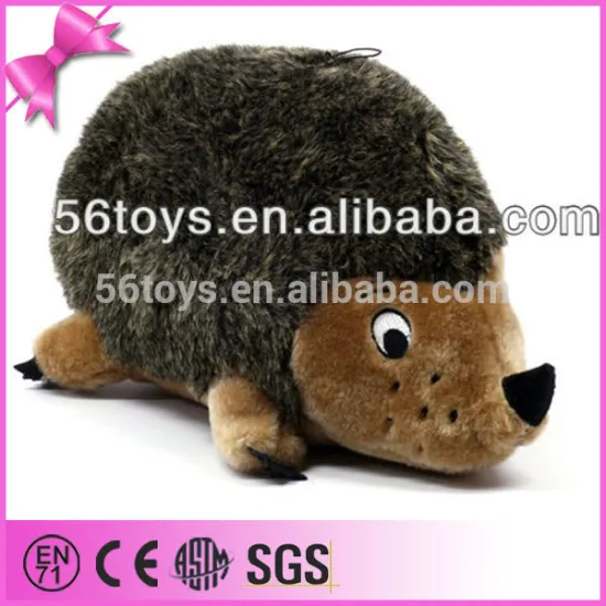 fabric soft cartoon big plush hedgehog stuffed animals