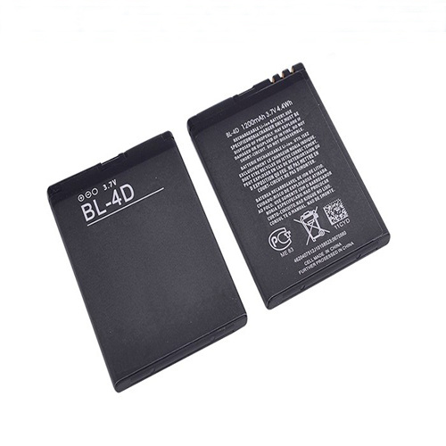 Batterie 3.7v 1200mAh pour batterie de smartphone Nokia BL-4D