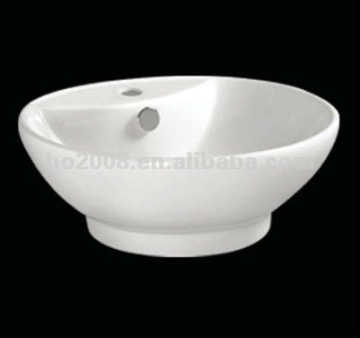 Bathroom Sinks Round Ceramic Hand Wash Basin Art Basin HB-2121