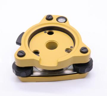 Hochpräzise FDJ01 Yellow Roboter -Tribrach für die Gesamtstationserhebung mit kreisförmiger Blasenspiegel